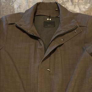 Tumi Charcoal Gray Raincoat